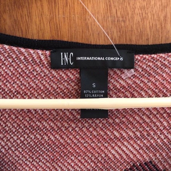 NWT INC Floral Sweater Dress - Picture 2 of 4